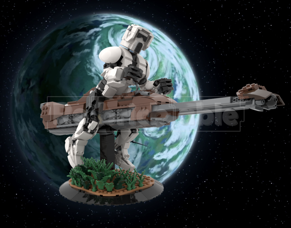 Lego Scout Trooper buildable figure