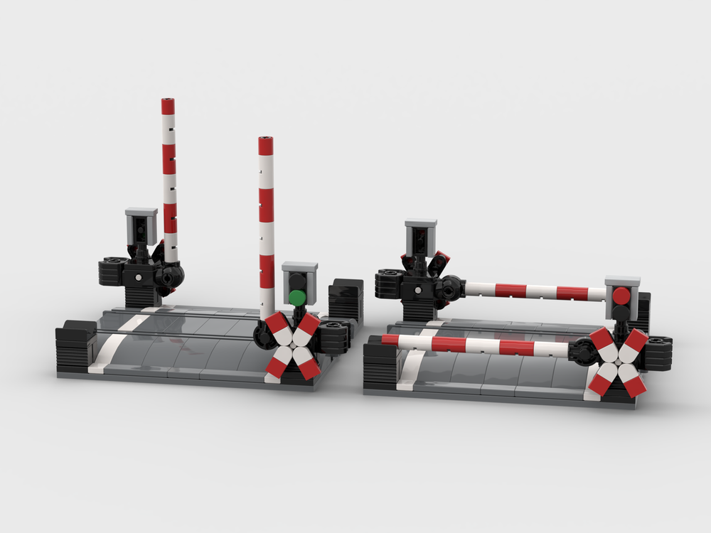 Lego Railroad Crossing