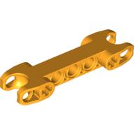 Lego Technic Axle and Pin Connector 2 x 7 with Two Ball Joint Sockets [Squared Ends] / Bright Light Orange