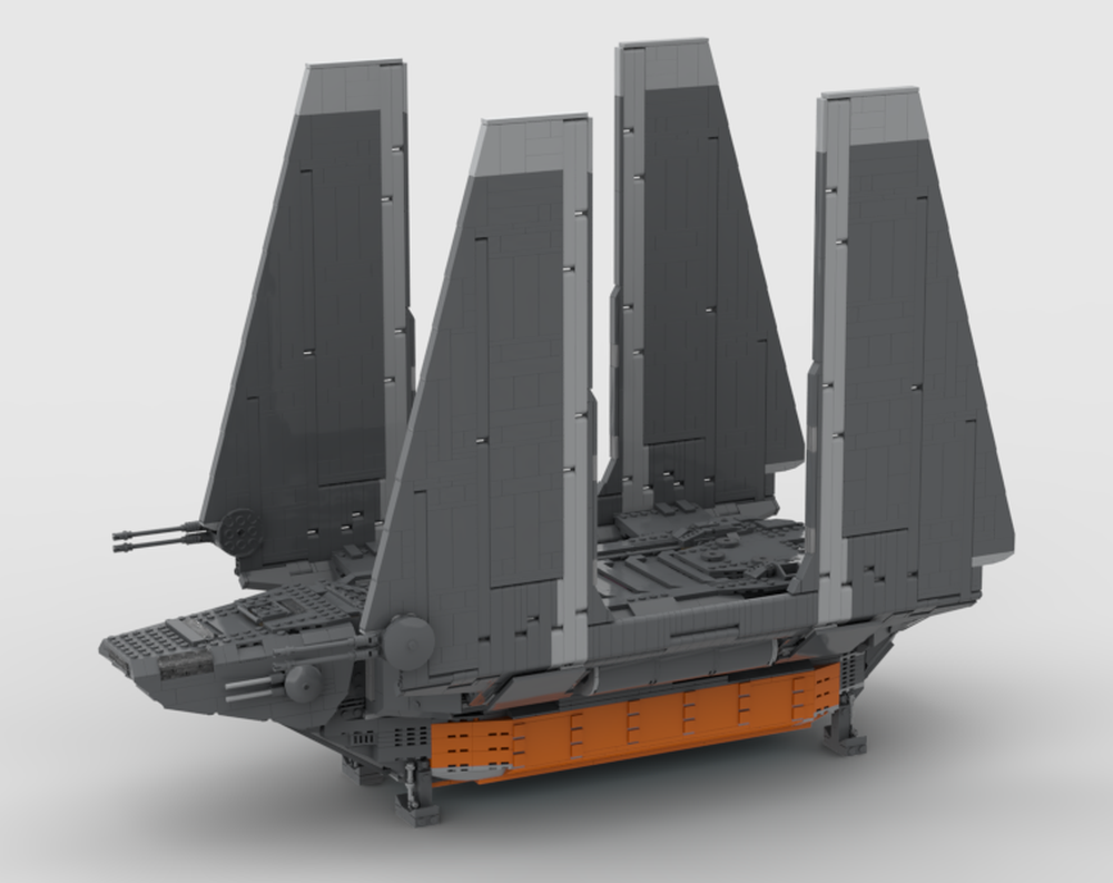 Lego Zeta-class Heavy Cargo Shuttle