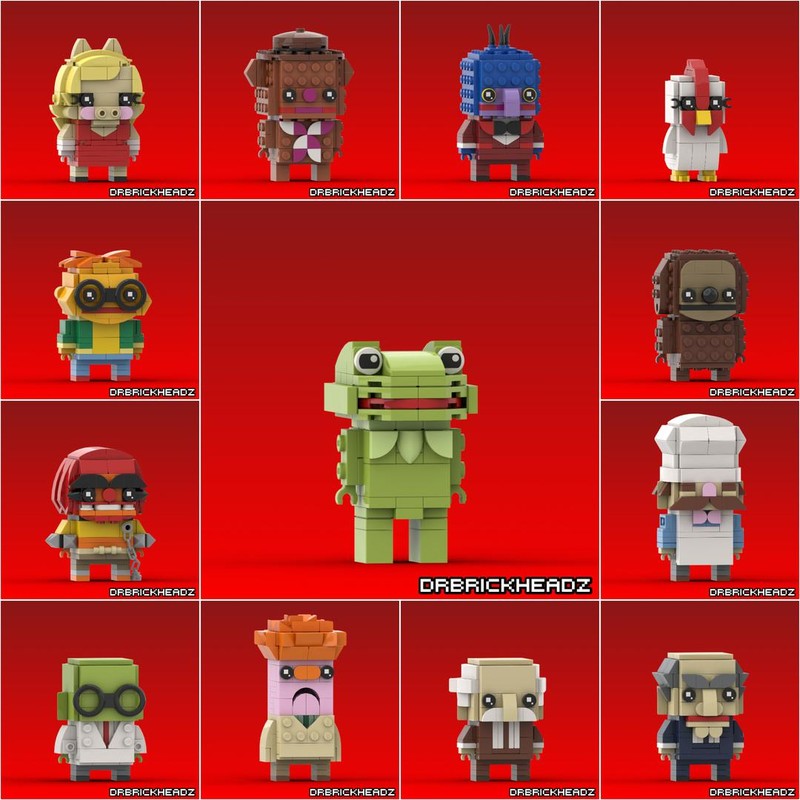 Lego The Muppets Brickheadz Collection
