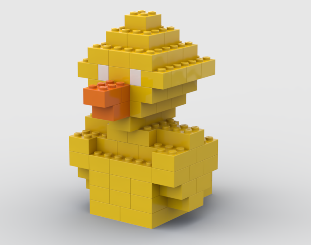 Lego Pixel Duck