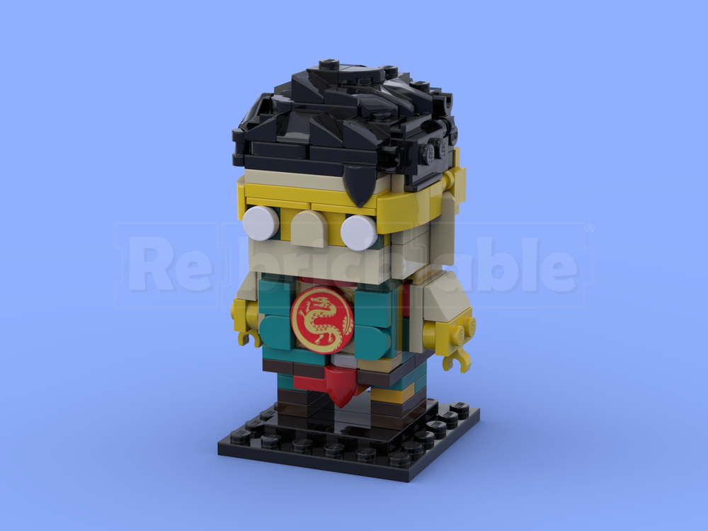 Lego Marvel Rivals- Iron Fist Brickheadz