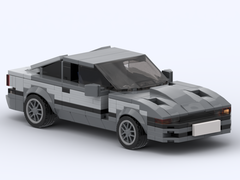 Lego 1987 Toyota Supra MkII - 8 stud wide