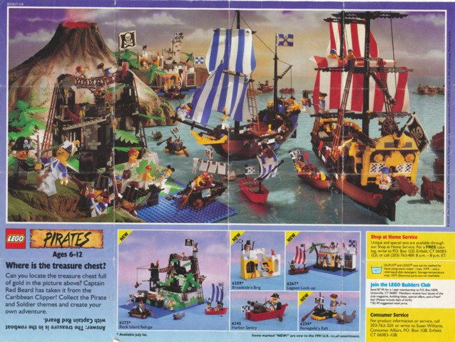 Lego 1991 Mini Pirates (832617-US)