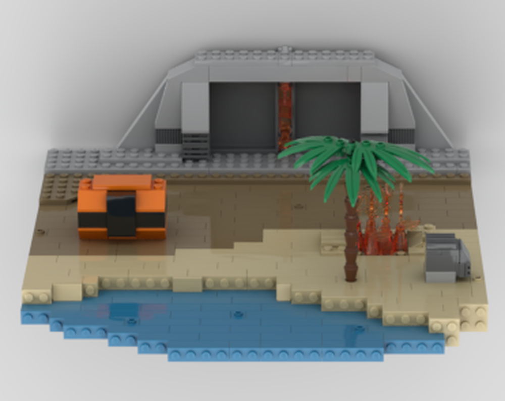 Lego Battle on Scarif