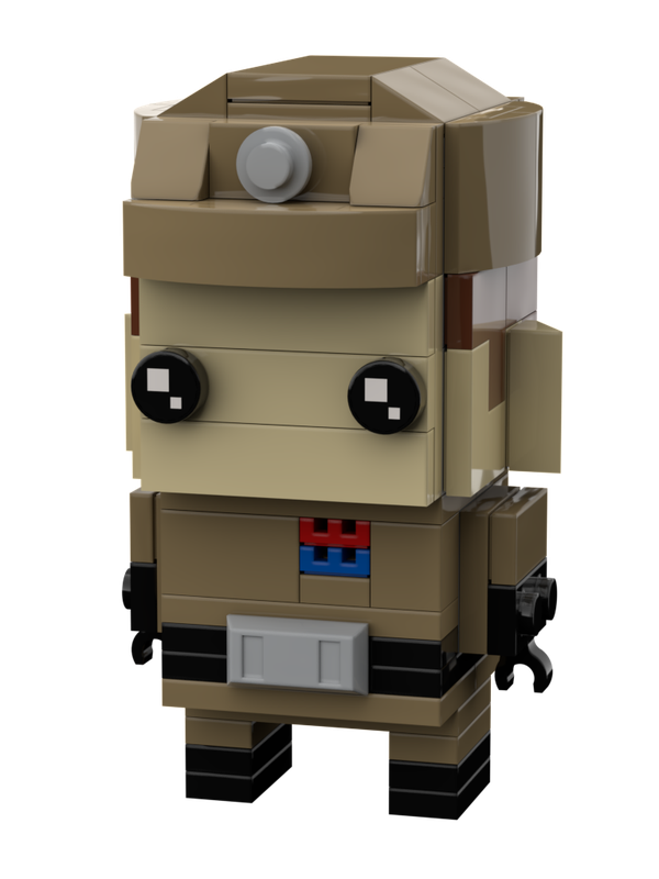 Lego Imperial Officer (dark tan uniform) Brickheadz