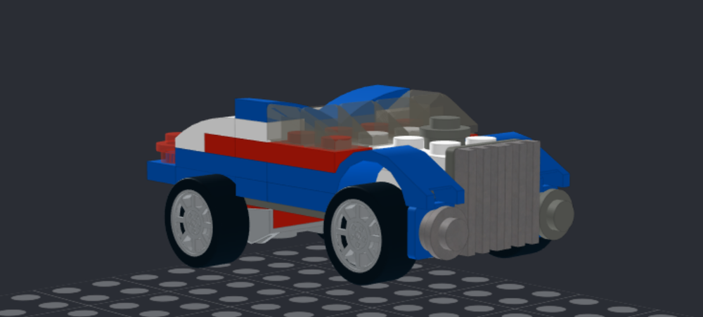 Lego hot rod cabrio