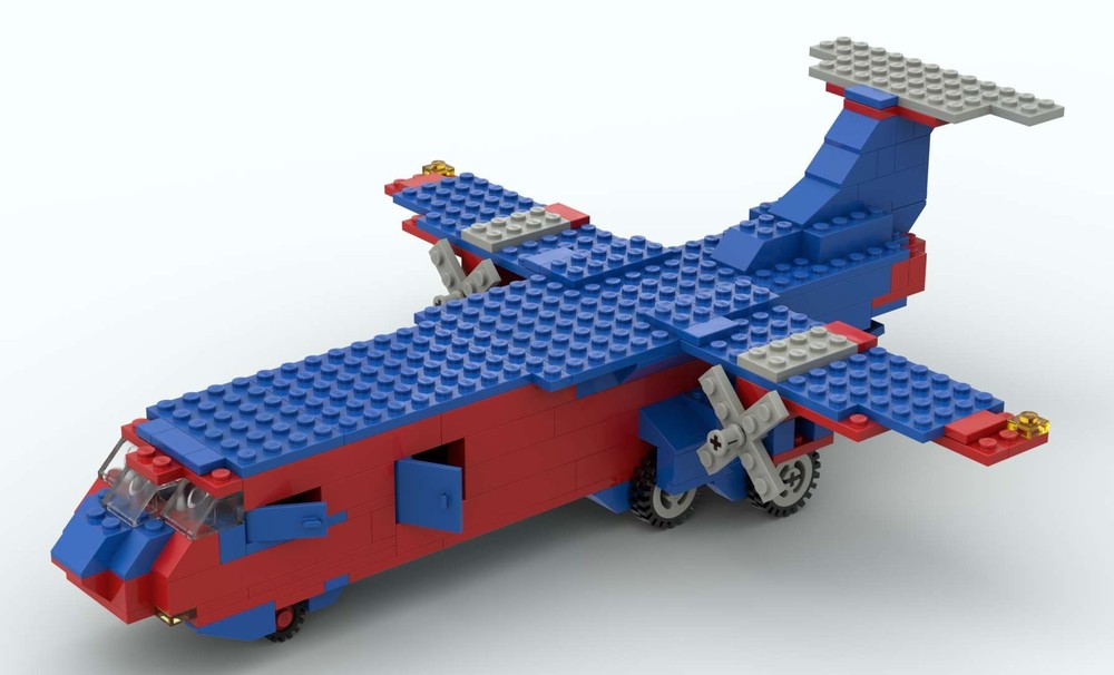 Lego 733 cargo plane