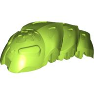 Lego Large Figure Accessory, Rahkshi Kraata Stage 6 with Marbled Pearl Dark Gray Tail Pattern / Lime