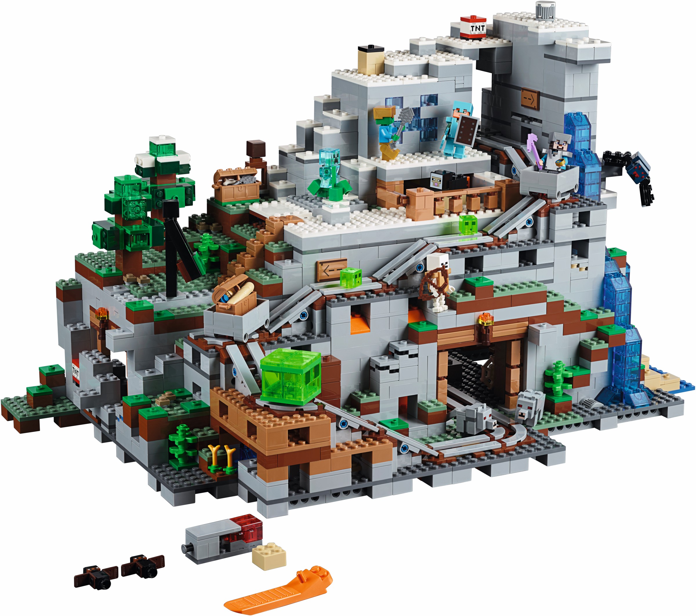Lego The Mountain Cave