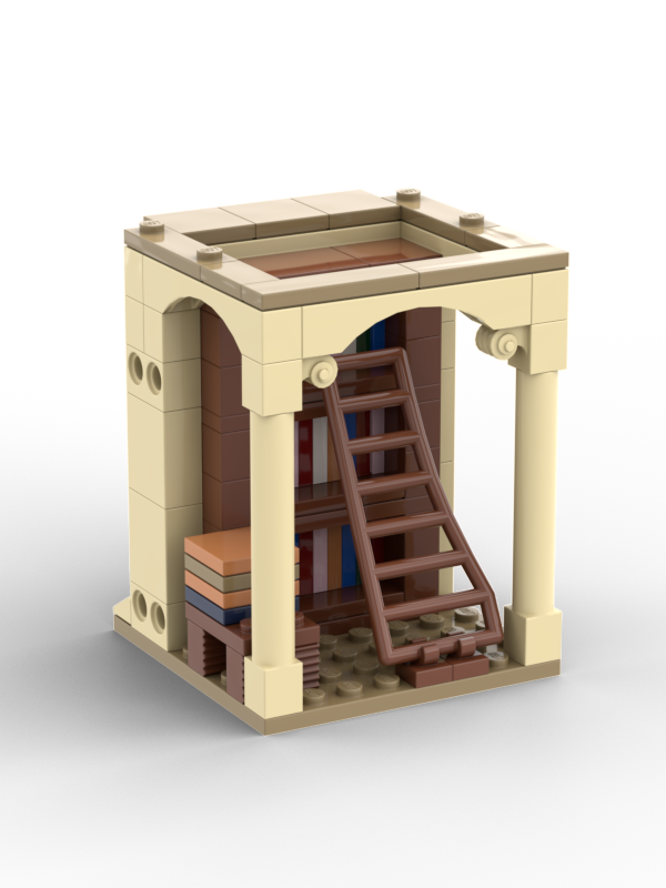 Lego Hogwarts Library Module