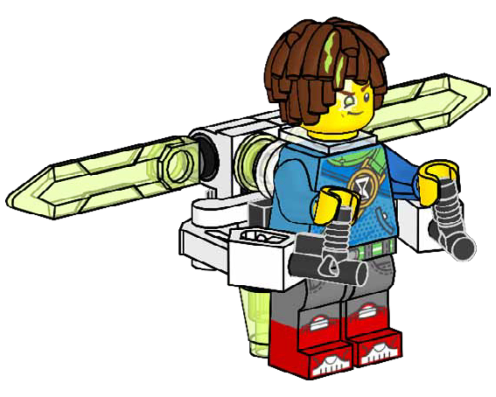 Lego Mateo with Jet Pack