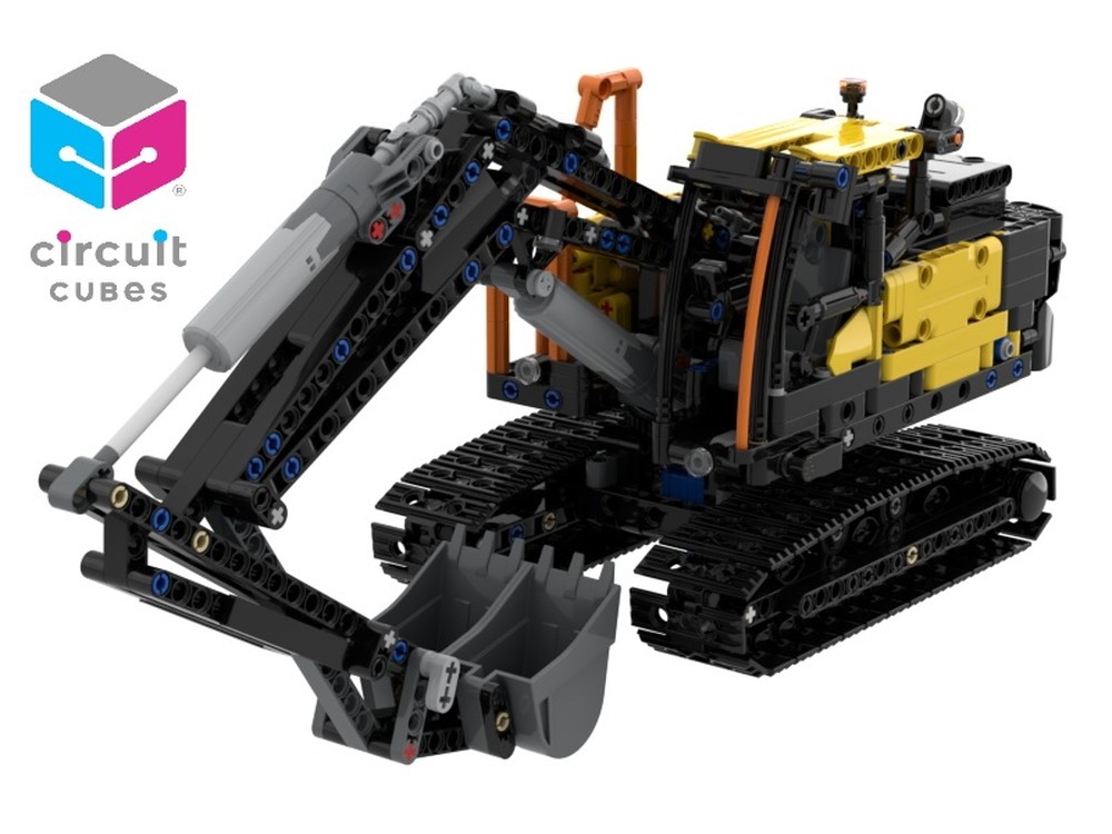 Lego Motorized EC230 Electric Excavator (Circuit Cubes)