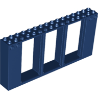 Lego Frame 2 x 16 x 6 with Knobs / Dark Blue