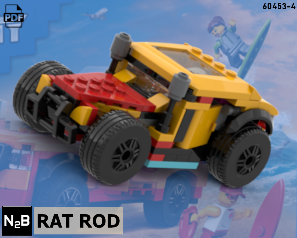 Lego 60453-4 RAT ROD