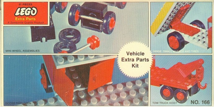 Lego Vehicle Extra Parts Kit