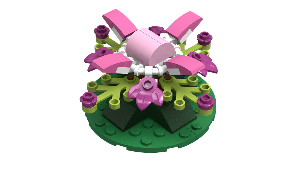 Lego Pink Flower 31136 Alternate Built