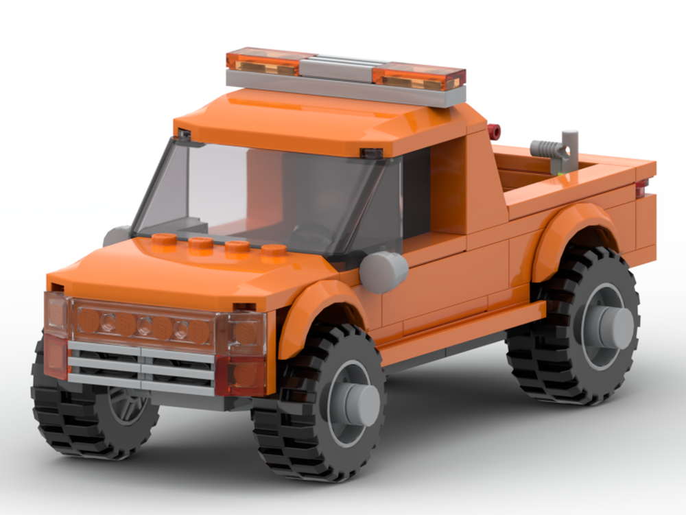 Lego Construction pickup truck (3.1)