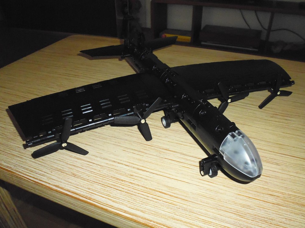 Lego Black Plane