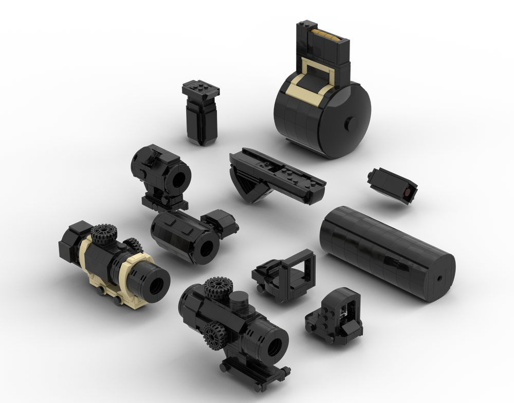 Lego Attachments for AR-15