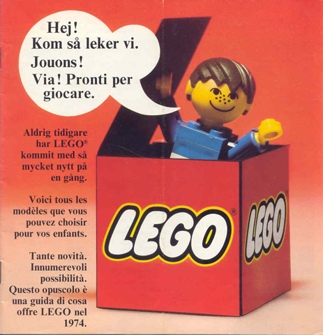 Lego 1974 Large European (97820-EU-Sv./Fr./It.)
