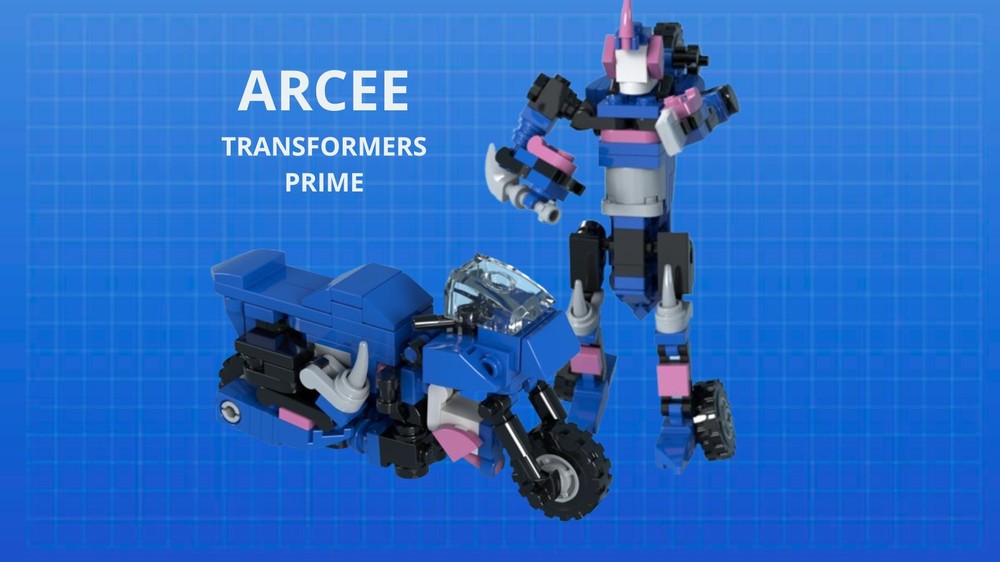 Lego Arcee transformers prime