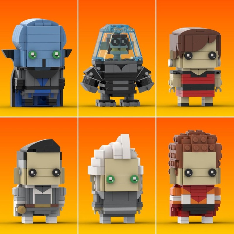 Lego "Megamind" Brickheadz Collection