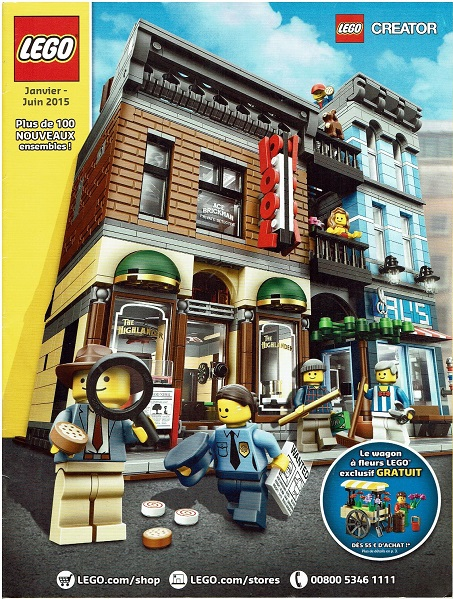 Lego 2015 Shop at Home - January - June French
