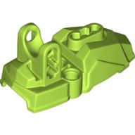 Lego Large Figure Foot, Type 2 / Lime