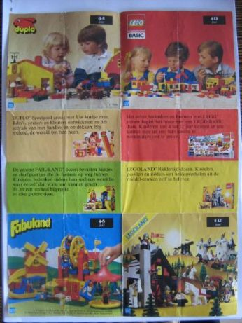 Lego 1986 Mini Dutch (117906-NL)
