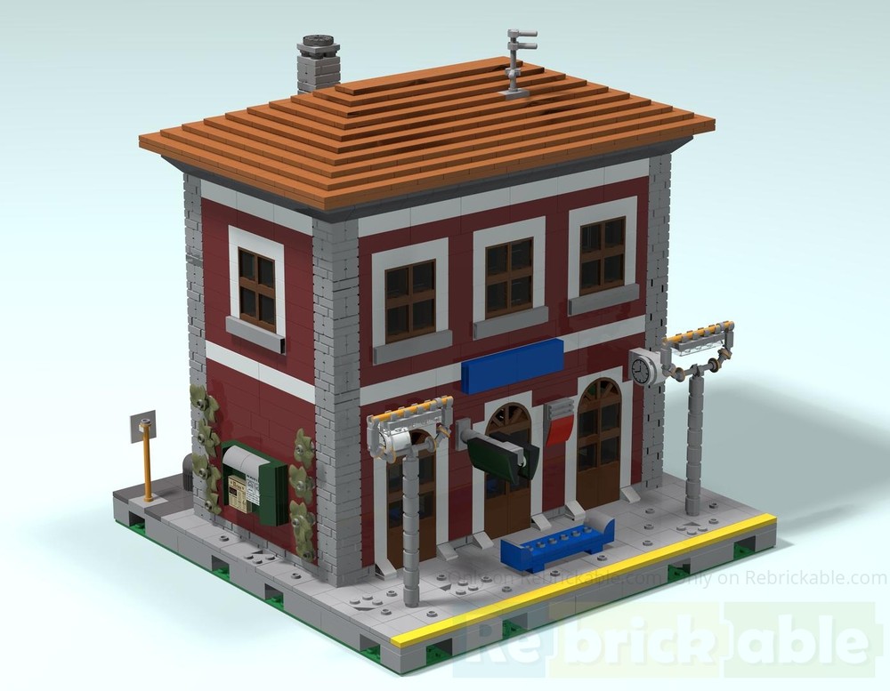 Lego Small sized FS Train Station
