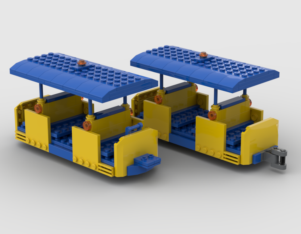 Lego Wildwood N.J. Sightseer Tramcar Gondola (passenger car)