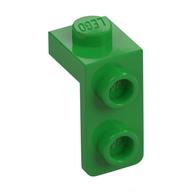 Lego Bracket 1 x 1 - 1 x 2 / Bright Green