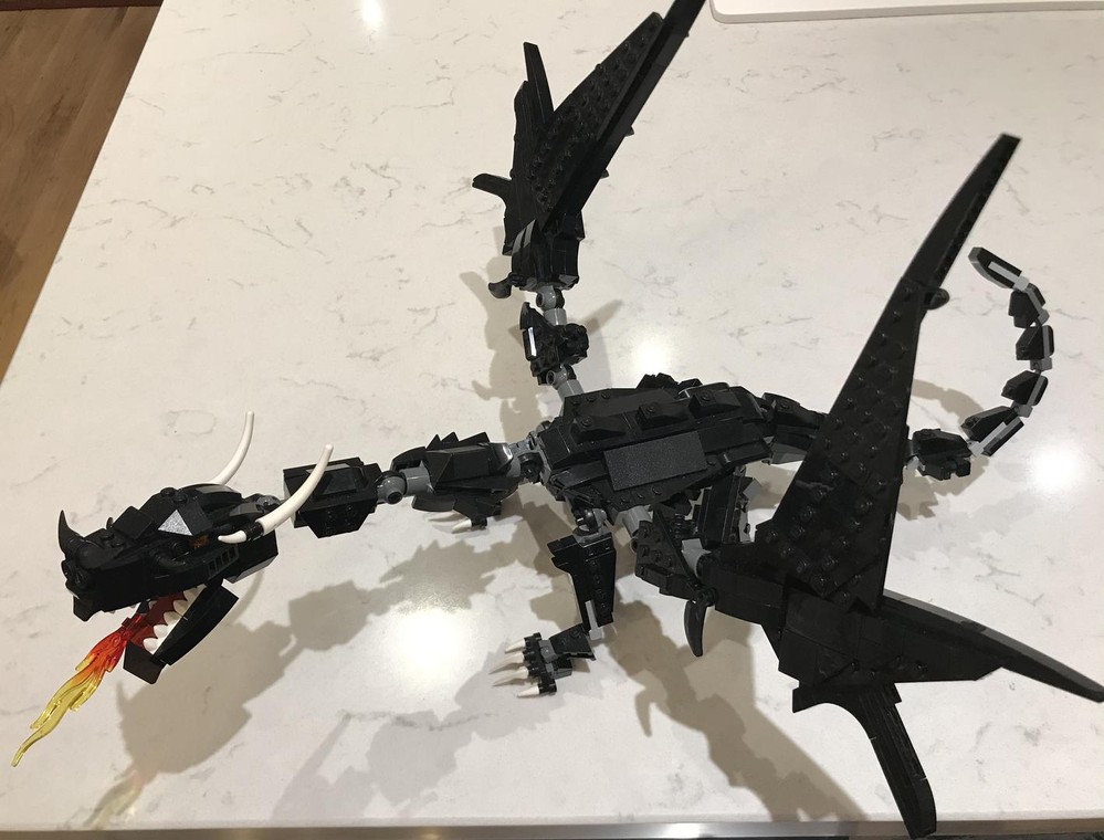 Lego Black dragon (v2)