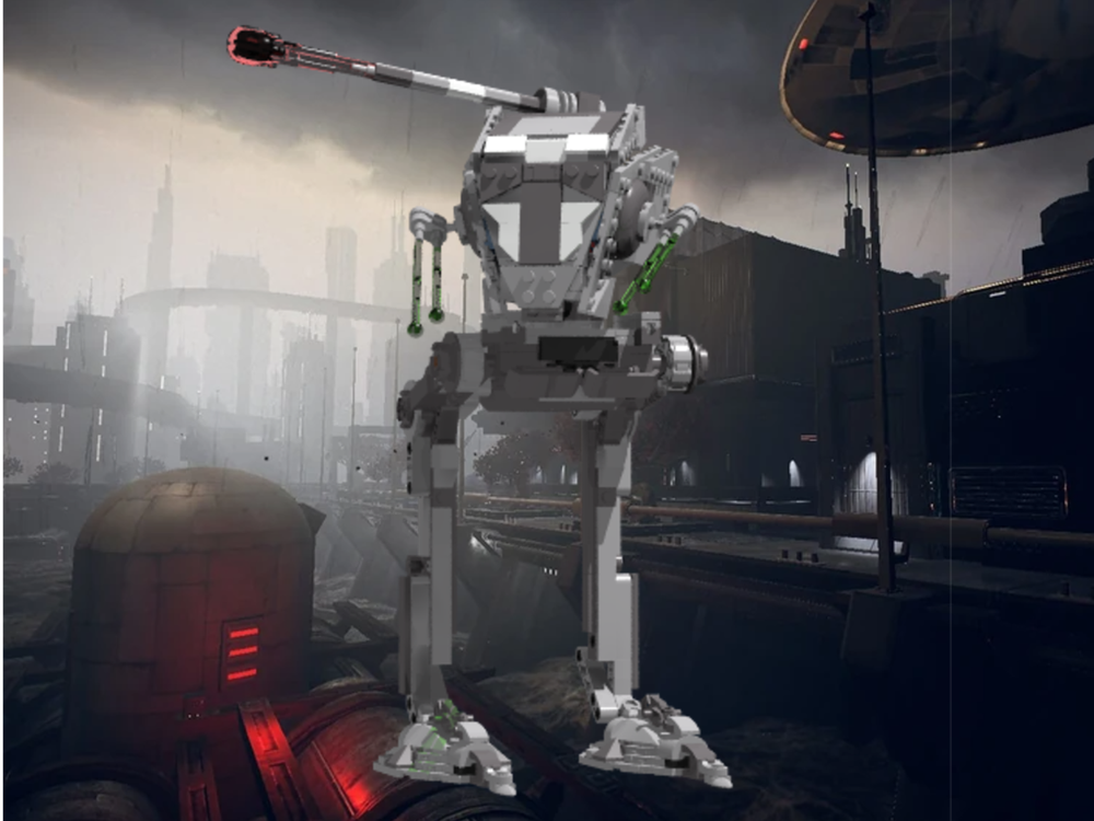 Lego AT-LAB: All-Terrain Light Artillery Battery