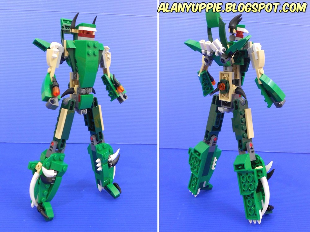 Lego Transformer Hovertank from set Creator 31058 Mighty Dinosaurs
