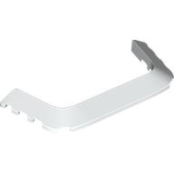 Lego Wheel Arch, Mudguard 10 x 4 x 2/3 / White