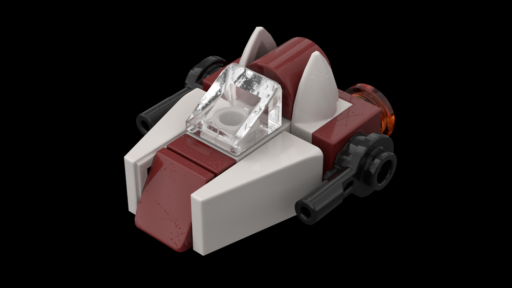 Lego Micro A-wing (1:450~)