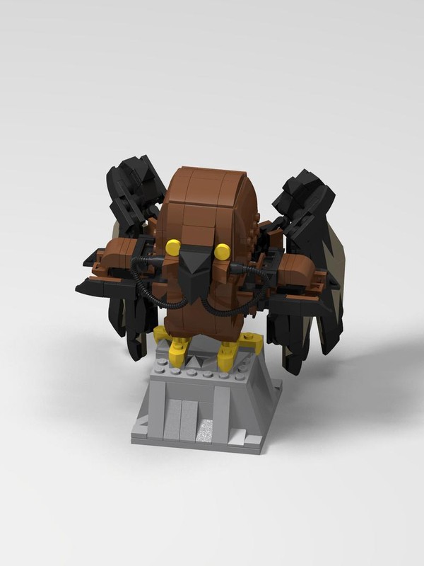 Lego Bioshock Infinite's Songbird: Brickheadz