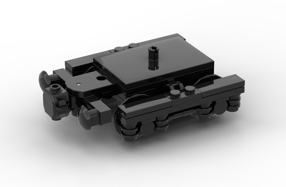 Lego European Freight Car Bogie (Long, Type A)