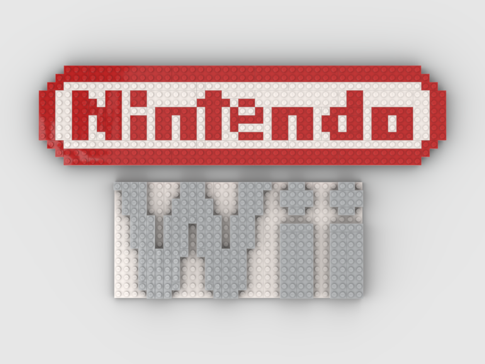 Lego Nintendo Wii Logo
