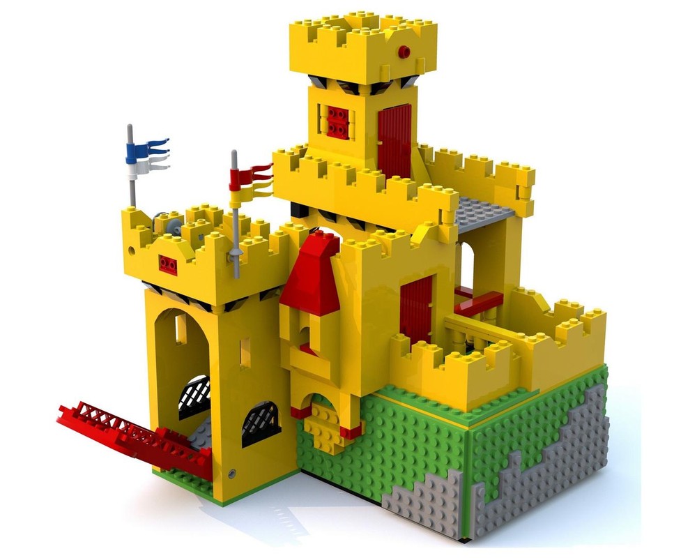 Lego 375-2 Classic Yellow Castle MOC #6