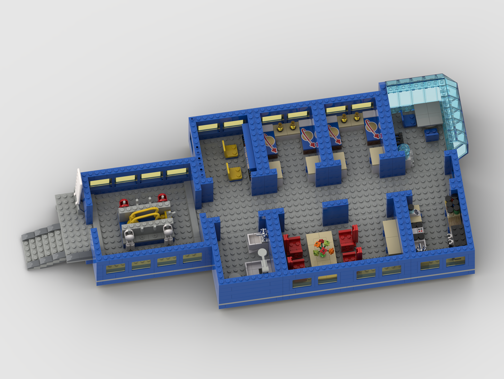 Lego Space Base Alpha - Full Basic Build