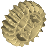 Lego Technic Gear 20 Tooth Double Bevel with Axle Hole Type 1 [+ Opening]