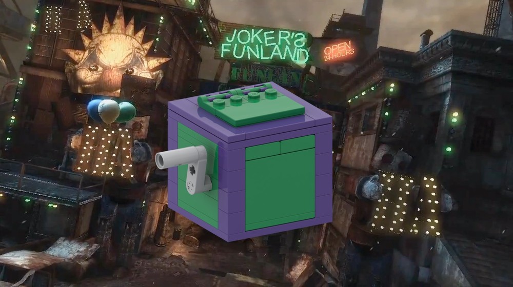Lego Joker Jack-in-the-box trap