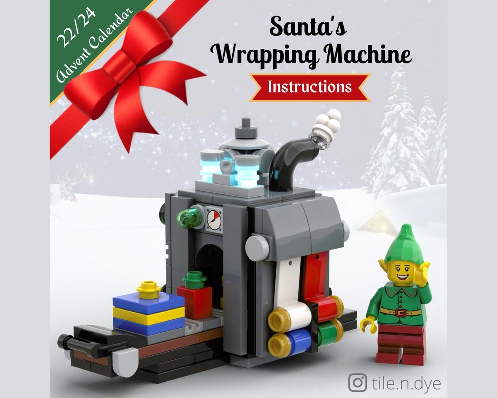 Lego Santas Wrapping Machine