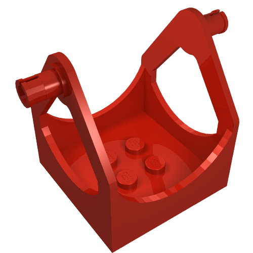 Lego Fabuland, Ferris Wheel Seat / Red
