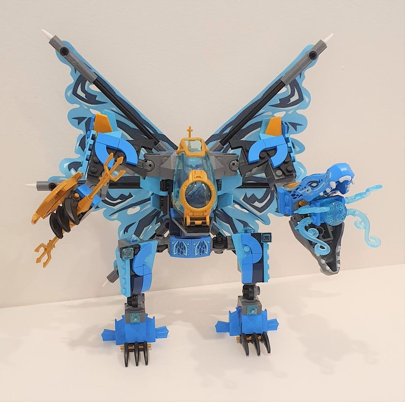 Lego Nya's Water Dragon Mech