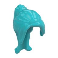 Lego Hair Ponytail Long with Side Bangs / Medium Azure